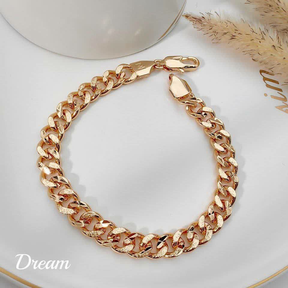 دستبند تراش دار 7 میل دریم کد 2934 - خرید آنلاین از گالری آداس